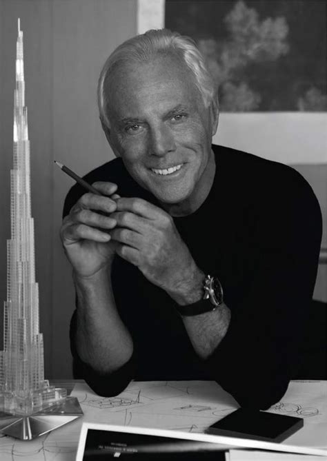 giorgio armani most famous design.